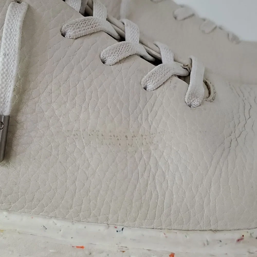 rag & bone RB1 Revival Textured Leather Sneakers Women's Size 36 US 6